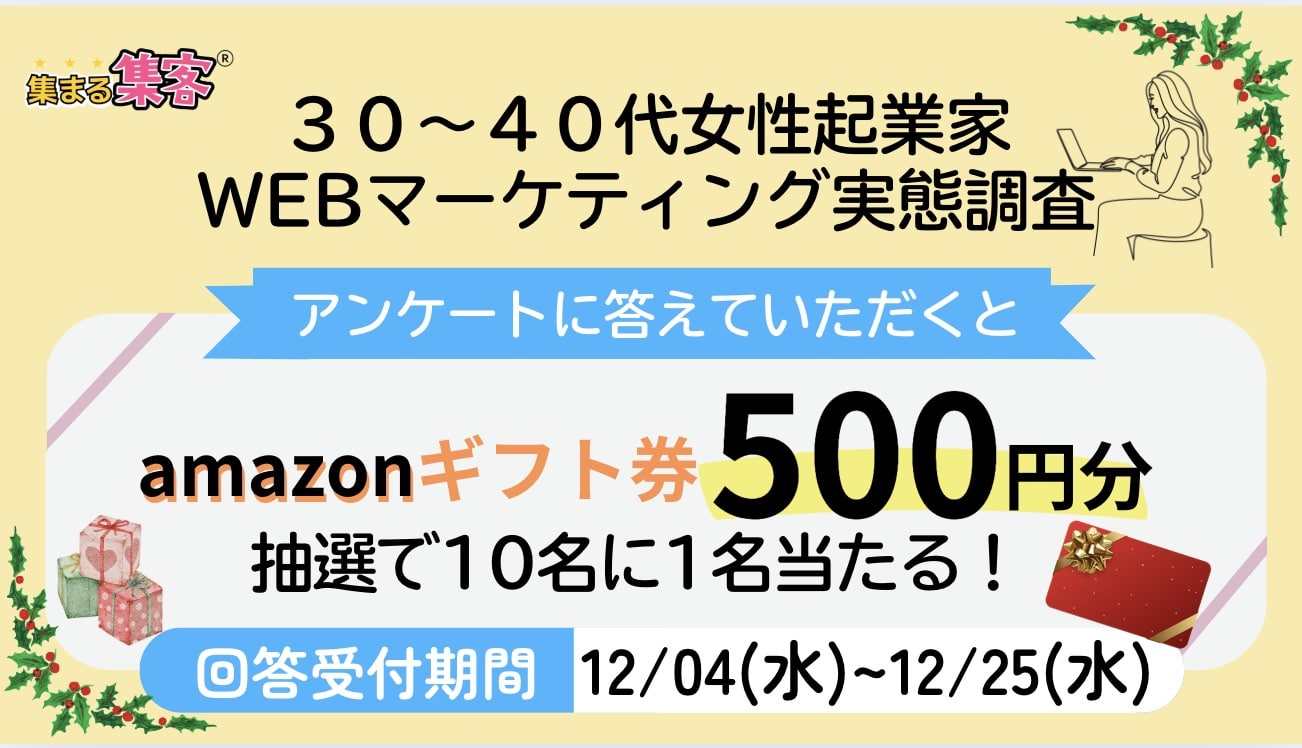 女性起業家実態調査